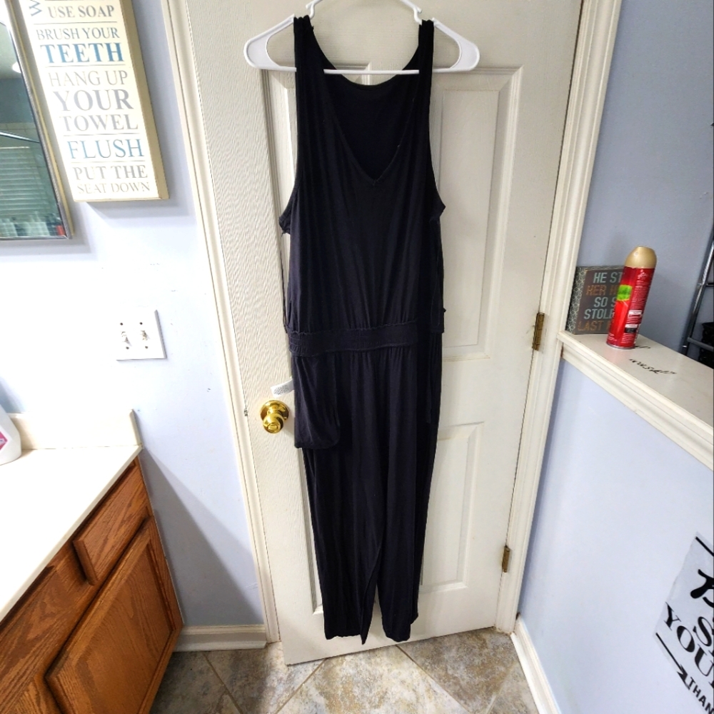 Rachel Zoe pant jumpsuit with cinched waist size xl